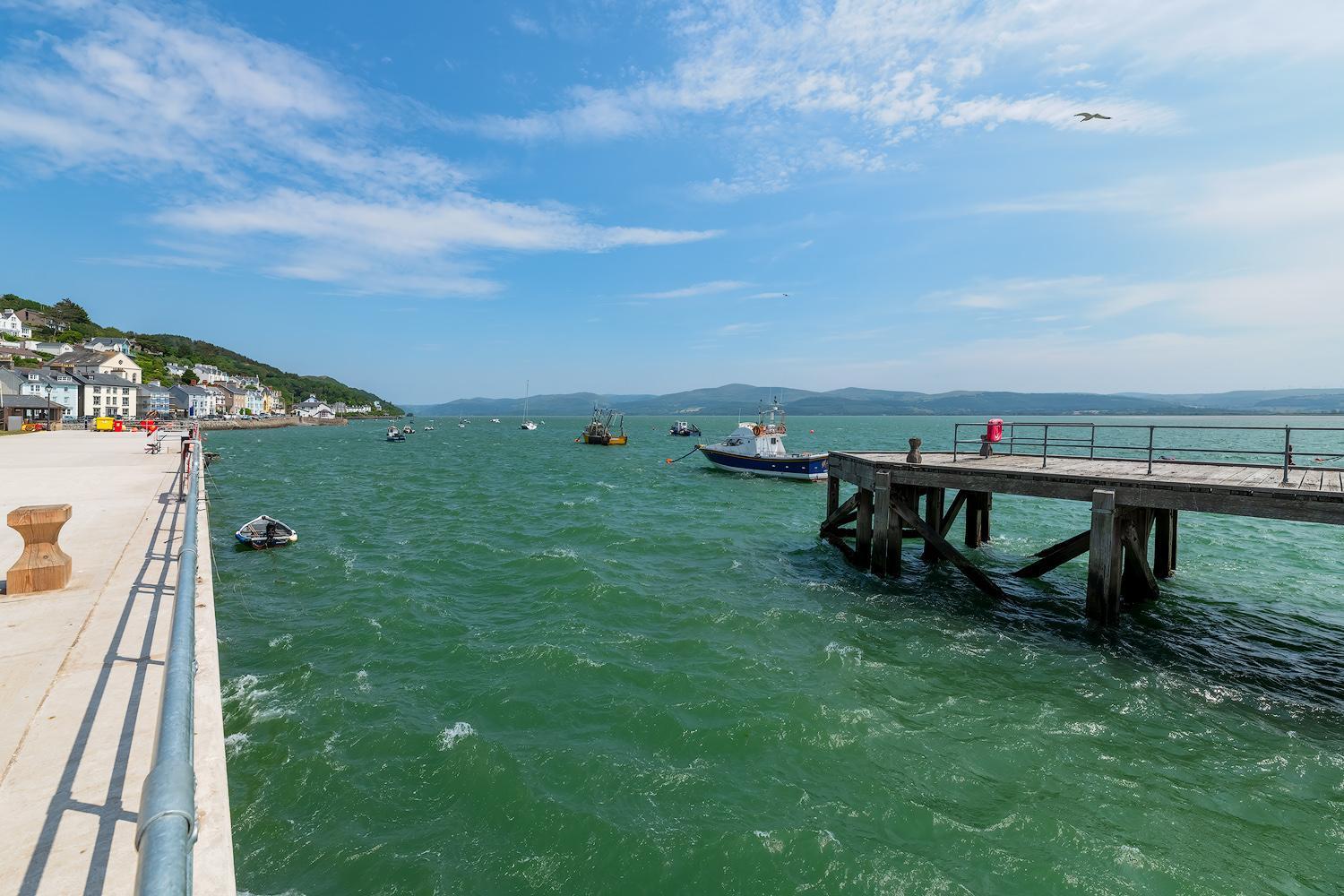 Ground Floor Sea View Apartment Aberdyfi Exteriér fotografie